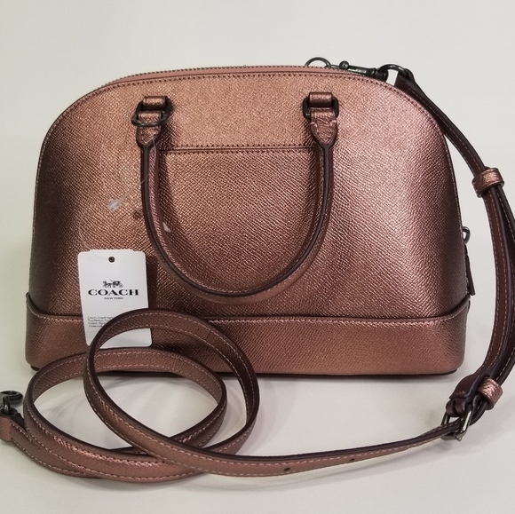 COACH Set 2p CONV. PURSE BAG + CHARM DESIGNER - Picture 3 of 10